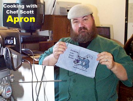 Click here to order a Chef Scott Apron